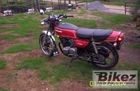 1980 Kawasaki Z 250 A photo